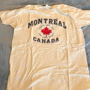 Montreal Canada Cream T-Shirt